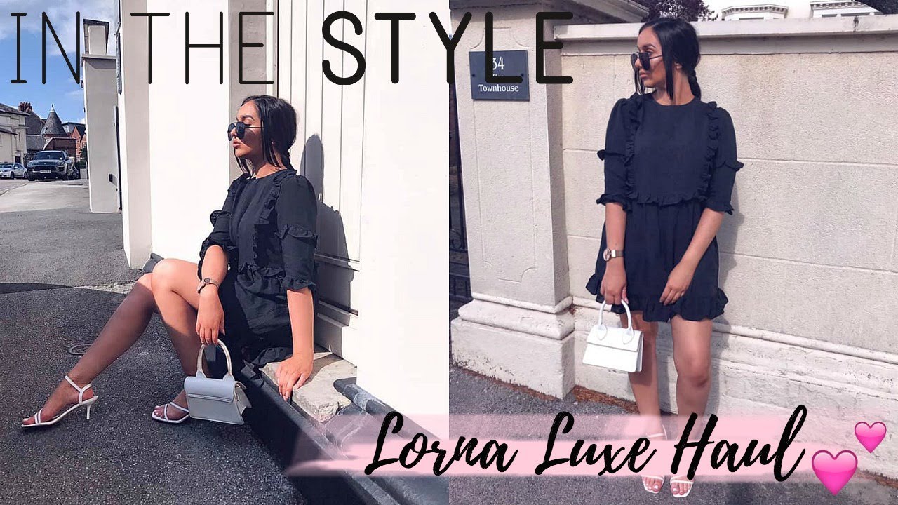 In The Style x Lorna Luxe set in camel