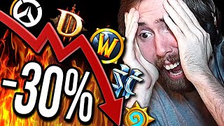 30% QUIT! Asmongold Reacts to Blizzard New Earnings Report