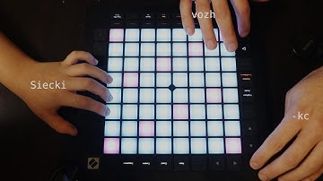 Live jamming with my son // vozh-kc+Siecki (feat. Gauganus): winterbells // Launchpad Pro, @bitwig