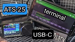 ATS-25 , DECODE FT8 + TERMINAL VIEW , FULL SET UP