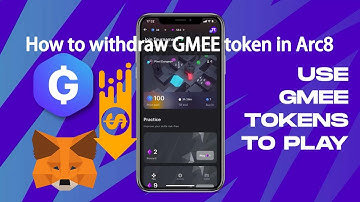 How to withdraw GMEE token in Arc8