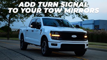 Boost Auto Tow Mirrors | 2024-2025 Ford F-150 - Forscan Turn Signal and Puddle Light Activation