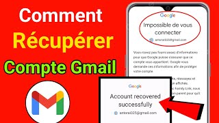 Comment récupérer un compte Gmail | Récupération de compte Google (2024)