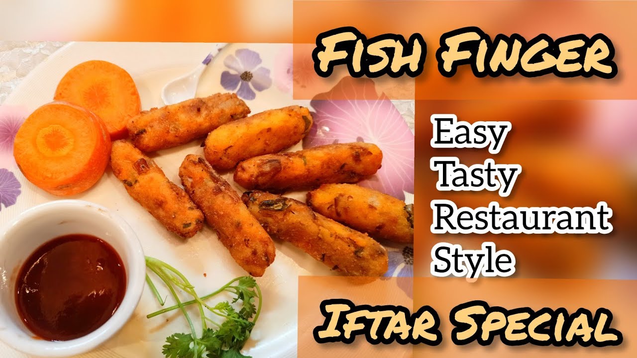 Fish Finger Recipe!Easy restaurant style snacks for Iftar