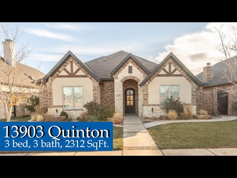 13903 Quinton Ave, Lubbock, TX home video tour