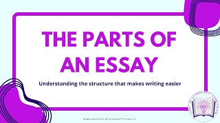 The Parts of an Essay Explained in Under 5 Minutes | Middle School Writing Lesson