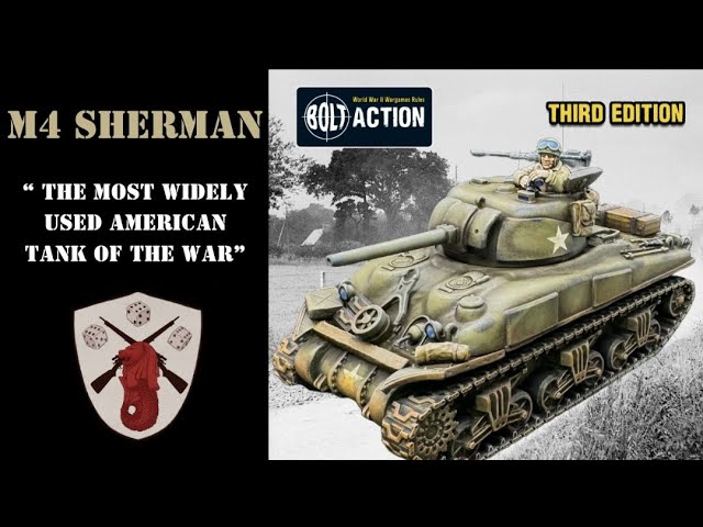 Char Sherman 28mm Peint – Jeu Bolt Action WWII, Décoration Ou Wargaming