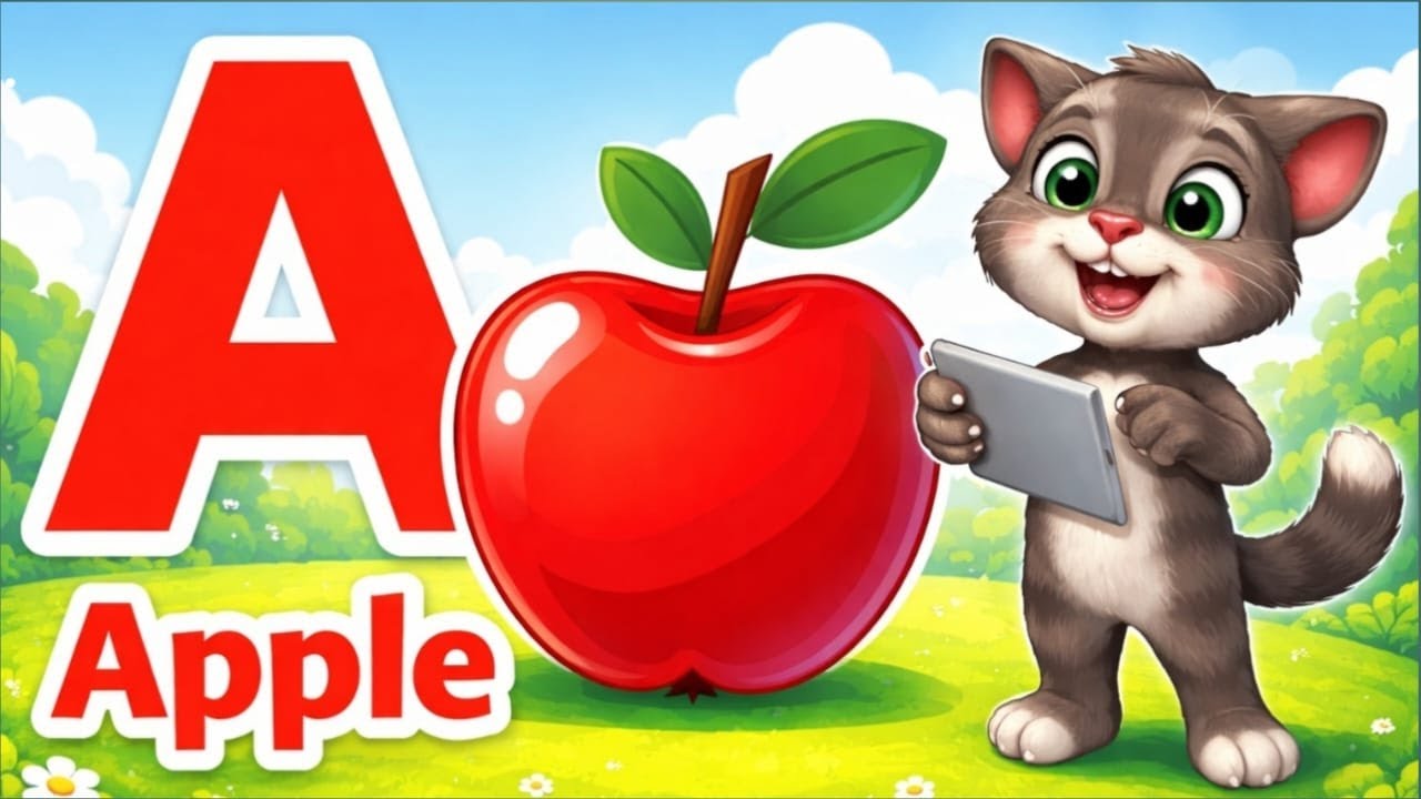 abcd | A for Apple | abcd cartoon | alphabets |  Nursery Rhymes | abcd song | Abc phonics song