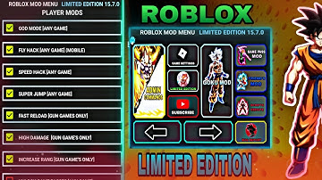 ROBLOX ||V2.564.444|| MOD MENU BY JAYIUZ [v15.7.0] GOKU EDITION