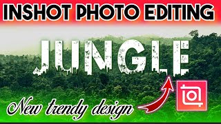 Master the Urban Jungle: InShot Photo Editing New Trick 2023 with Urban Jungle Font! screenshot 5