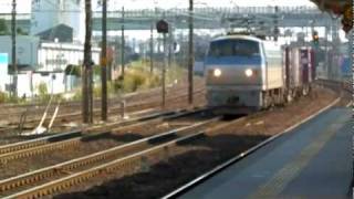 EF66-114　2071レ、稲沢操車場に入線！