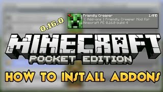 HOW TO INSTALL ADDONS IN MCPE 0.16.0 !! - MCPE Addons Installation Tutorial On Android screenshot 2
