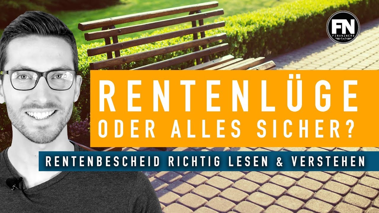 Rentenluge Oder Alles Sicher Rentenbescheid Richtig Lesen Und
