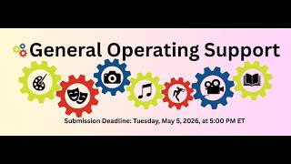 FY27 General Operating Support (GOS) Capacity Building Workshop #3