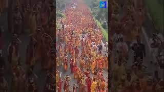 रामलला के प्राण प्रतिष्ठा को लेकर  उत्सव का वातावरण।नेपाल से बड़ी संख्या में लोग  पहुंच रहे अयोध्या।