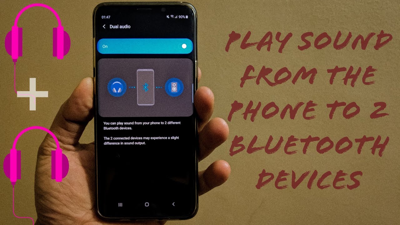 Play music 2 Bluetooth devices at the time from one phone -