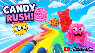 🍭 CANDY RUSH RUN EP 4 — 5-Min Full-Body Warm-Up GAME! Follow the Moves (No Equipment) screenshot 2