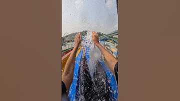 Bella ciao playground parkour water park running sliding pov #shorts