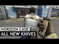 All New Horizon Case Knife Animations  CS:GO - YouTube