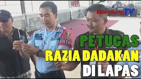 Antisipasi Peredaran Narkoba Dalam Lapas, Petugas Gabungan Gelar Razia Dadakan | SBR | BANDUNGTV