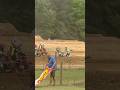 Kid flips over bars !! #family #motocross #fun