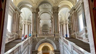 [4k]Caserta Royal Palace and Park, Italy Walking Tour 🇮🇹 - With Captions!