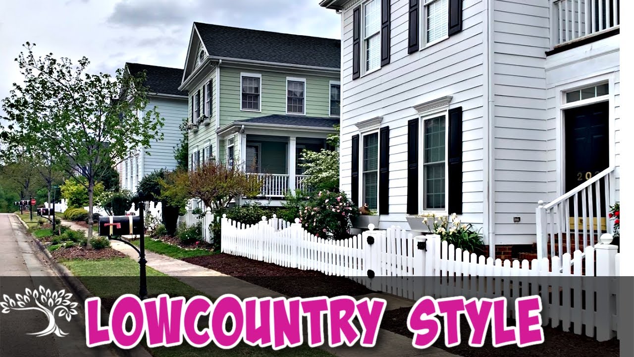 Carpenter Village Charleston Style in Cary NC YouTube