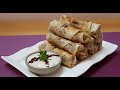 طريقة عمل رولات المسخن مع الصوص Msakhan rolls