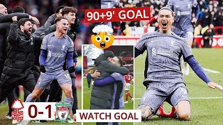 🤯Klopp & Liverpool Bench Reaction To Darwin Nunez 90+9' Goal Vs Nottingham Forest!