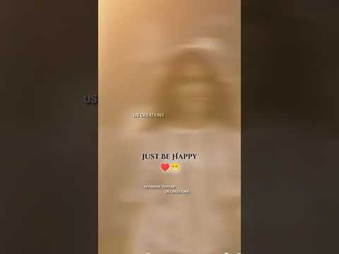 Just Be Happy 😁||Happy Whatsapp status||Happiness||Happy girl