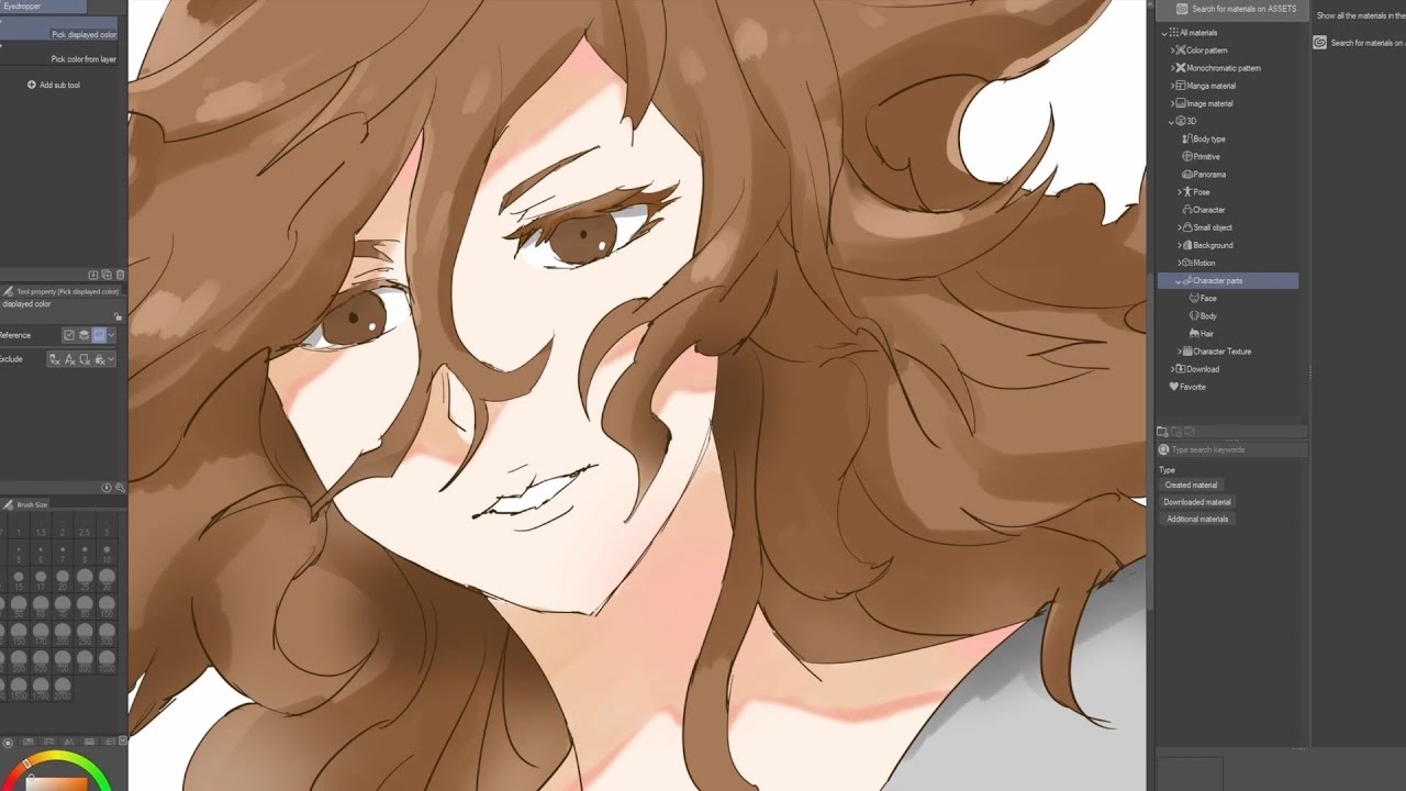 Speed Sketch & Paint 7 l Clip Studio Paint Pro - YouTube