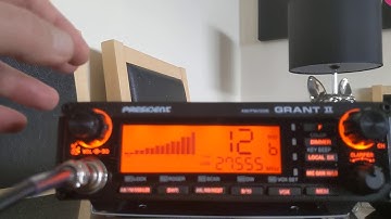 Lots of CB Interference.