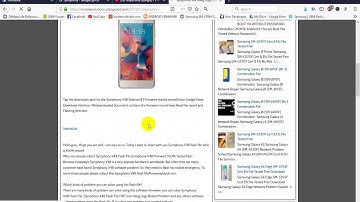 Symphony V48 Flash File Customer Care Without Password