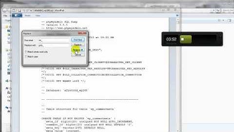 Wordpress Security Secrets - Video 8 of 12 - Secure DB Prefix