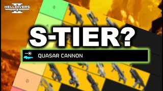 How good is the Quasar Cannon? | Helldivers 2
