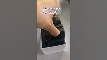 Mini self centering vise#cncmachining #workholding #machinetools #cnc #selfcenteringvise #5axis