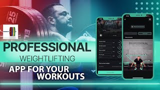 PRO Weightlifting | Your Personal Coach | APP for your WORKOUTS by IT company POWERCODE