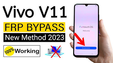 Vivo V11 (1806) FRP BYPASS with New Ease Trick 🚀 2023 (Without Computer)