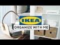 IKEA HOME ORGANIZATION IDEAS! IKEA ORGANIZE + SHOP WITH ME | Nastazsa