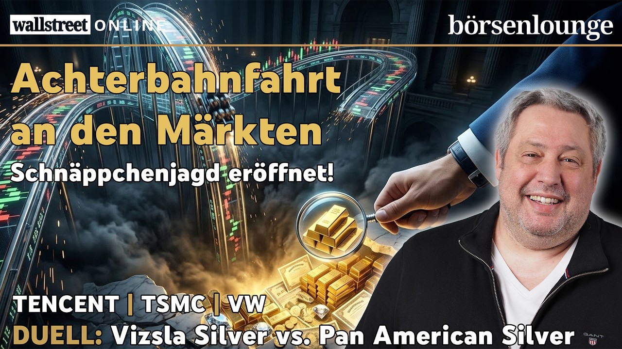 Schnäppchenjagd eröffnet | Tencent: KI-Tool, TSMC: Umsatz schwächelt & VW