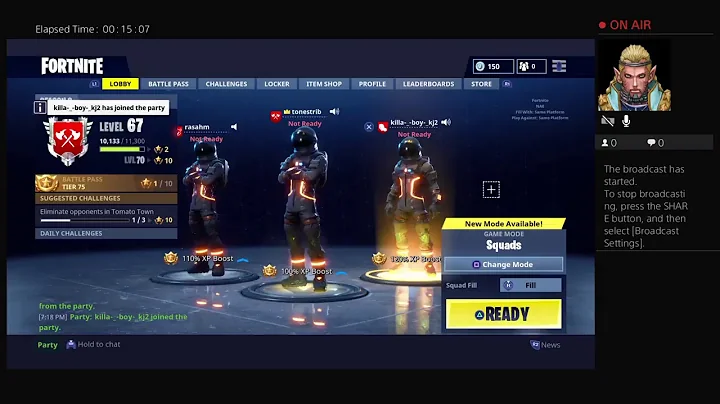 tonestrib's Live PS4 Broadcast