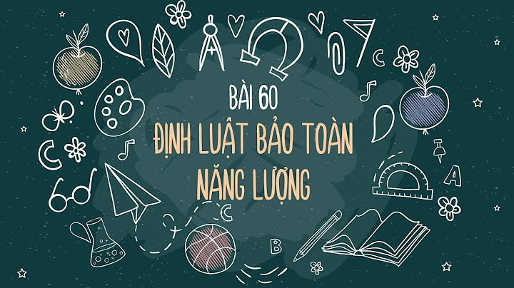 Định luật bảo toàn cơ năng tiếng anh là gì