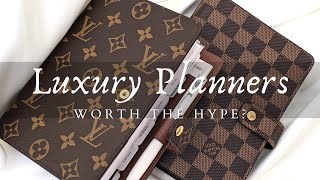 My Louis Vuitton planners. #stationeryaesthetic #lvplanner #luxuryplan