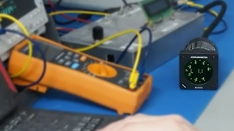 Digital G-Meter Basic Functional Test and Temperature Calibration