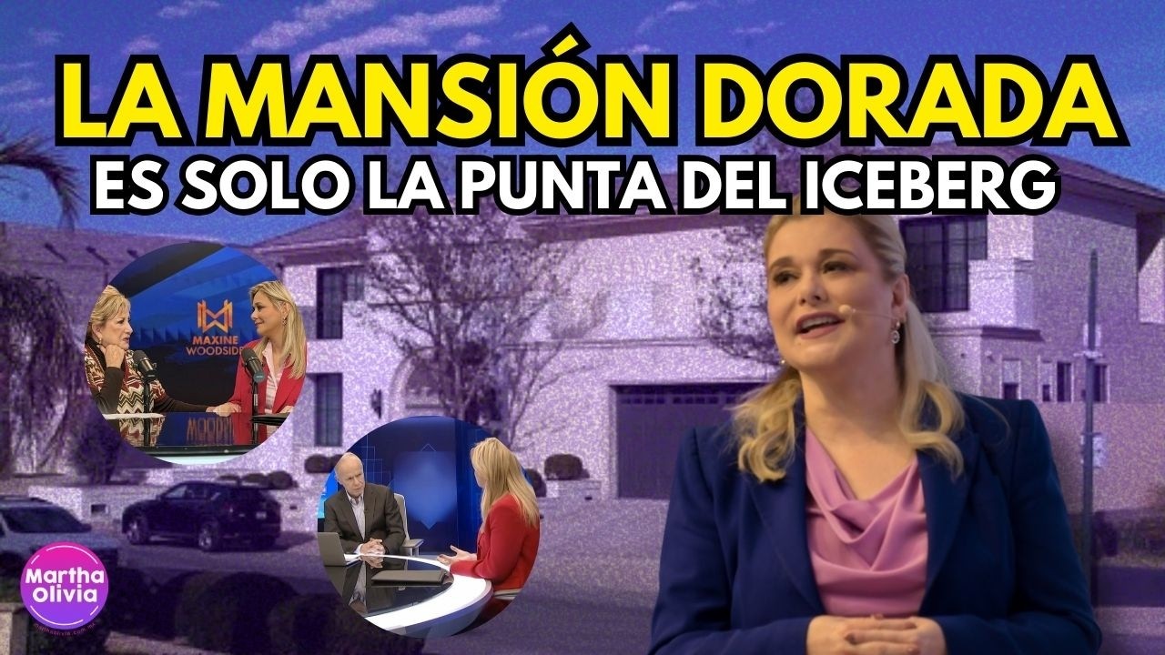 Maru Campos intenta apagar el incendio de la mansión dorada con tour en medios