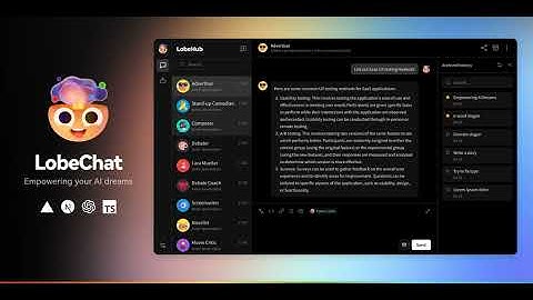 GitHub - lobehub/lobe-chat: 🤯 Lobe Chat - an open-source, modern-design LLMs/AI chat framework. S...