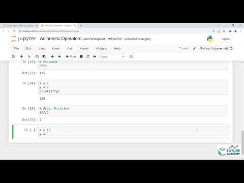 م.شويل الشهري | Python Operators: Arithmetic Operators (Lab) | عوامل العمليات الحسابية في بايثون