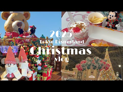 幸せいっぱいなクリスマスのディズニーランド ひとりで満喫した日のvlog Disney Christmas 2025