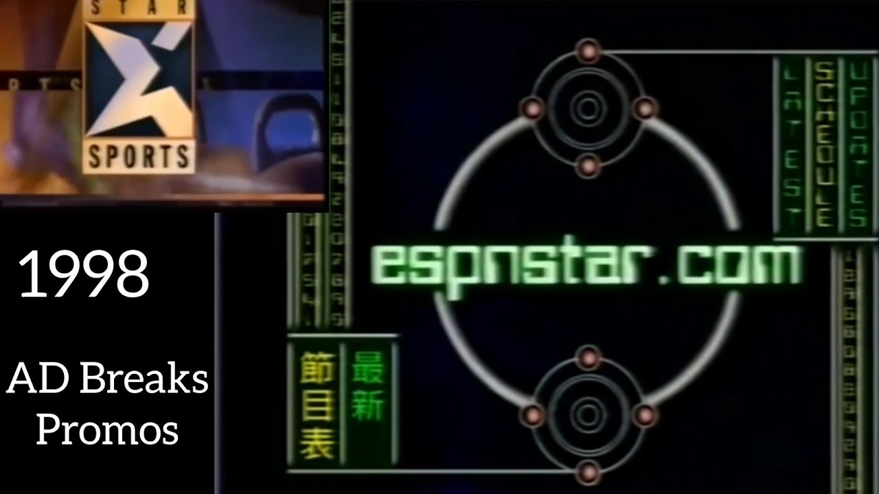 Star Sports India South Asia 1998 Long AD Break Continuity Ident 