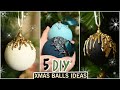 DIY CHRISTMAS BAUBLES/ EASY AND CHIC